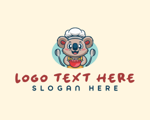 Koala Chef Restaurant logo design