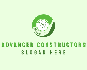 Golf Ball Sport logo design