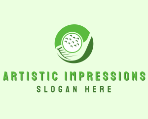 Golf Ball Sport logo design