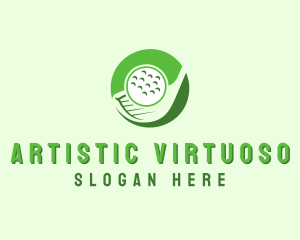 Golf Ball Sport logo design