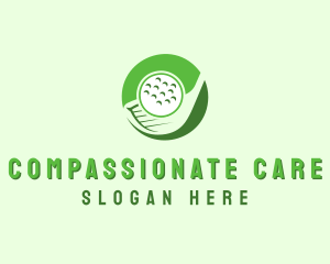 Golf Ball Sport logo design