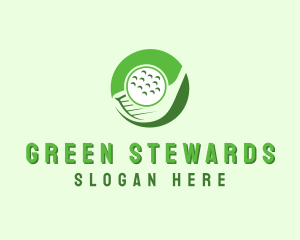 Golf Ball Sport logo design