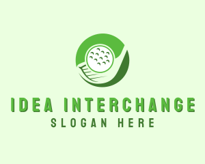 Golf Ball Sport logo design