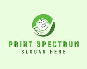 Golf Ball Sport logo design