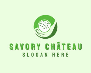 Golf Ball Sport logo design