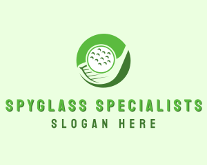 Golf Ball Sport logo design