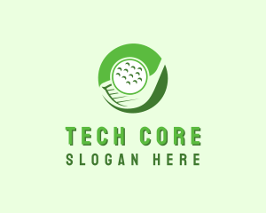 Golf Ball Sport logo design