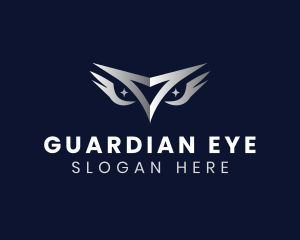 Owl Bird Eyes logo design