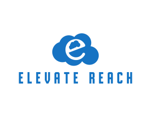 Cloud Letter E logo design