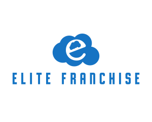 Cloud Letter E logo design