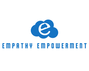 Cloud Letter E logo design