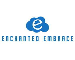 Cloud Letter E logo design