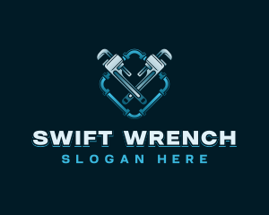 Pipe Plumbing Wrench logo