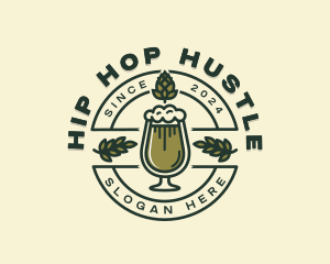 Wheat Beer Brewery logo design