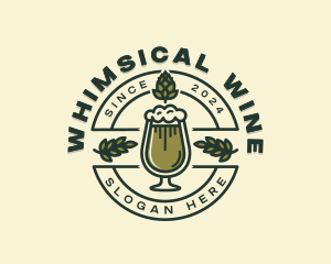 Wheat Beer Brewery logo design