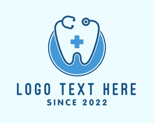 Dentist Stethoscope Tooth logo