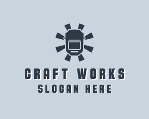 Industrial Welding Iron Work logo design