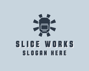 Industrial Welding Iron Work logo design