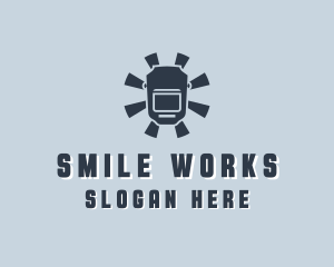 Industrial Welding Iron Work logo design