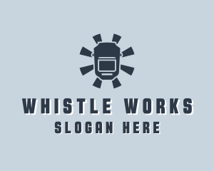 Industrial Welding Iron Work logo design