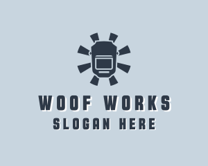 Industrial Welding Iron Work logo design