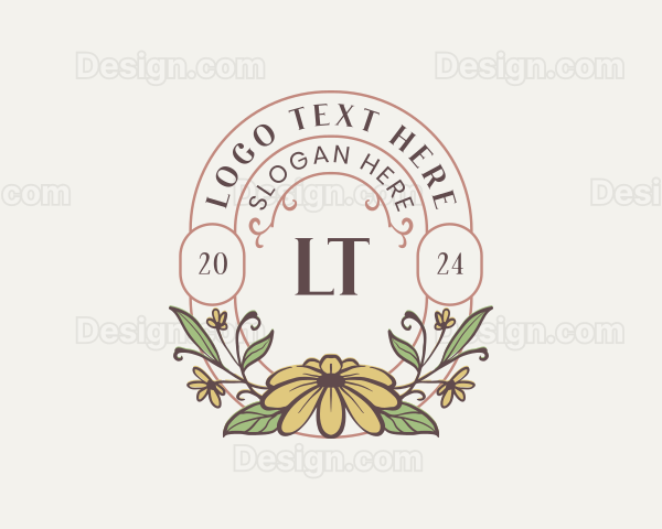 Garden Boutique Floral Logo