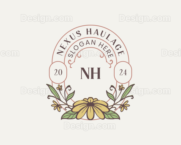 Garden Boutique Floral Logo