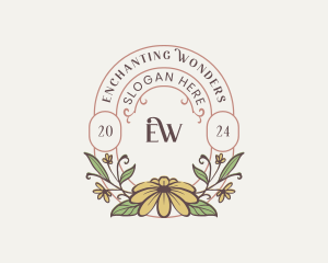 Garden Boutique Floral  logo design