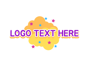 Colorful Preschool Cloud logo