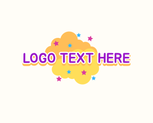 Cute Preschool Cloud logo