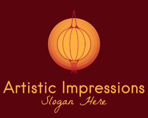 Asian Lantern Festival  logo design