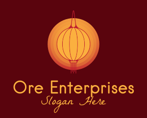 Asian Lantern Festival  logo design