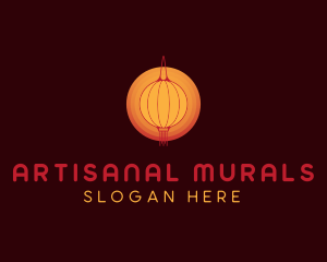 Asian Lantern Festival  logo design