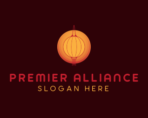 Asian Lantern Festival  logo design