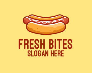 Hot Dog Sausage logo