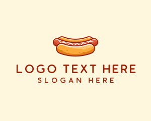 Hot Dog Sausage logo