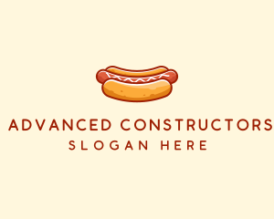 Hot Dog Sausage logo design