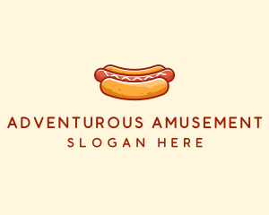 Hot Dog Sausage logo design