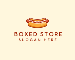 Hot Dog Sausage logo design