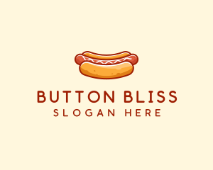 Hot Dog Sausage logo design