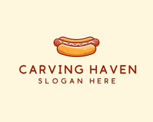 Hot Dog Sausage logo design