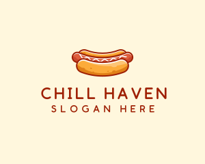 Hot Dog Sausage logo design