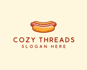 Hot Dog Sausage logo design