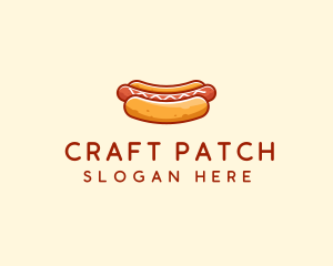 Hot Dog Sausage logo design