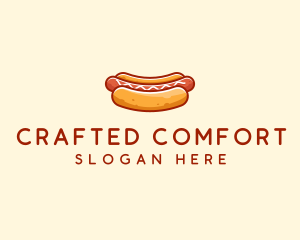 Hot Dog Sausage logo design