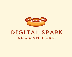 Hot Dog Sausage logo design