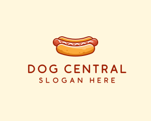 Hot Dog Sausage logo design