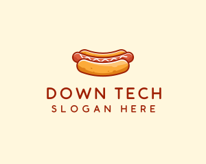 Hot Dog Sausage logo design