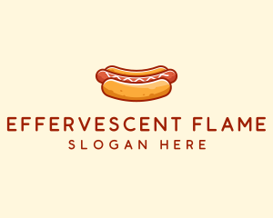 Hot Dog Sausage logo design