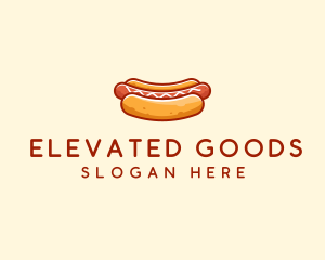 Hot Dog Sausage logo design